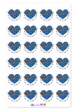 Load image into Gallery viewer, Made my day stickers Blue
