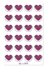 Load image into Gallery viewer, Made my day stickers Pink
