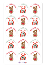 Load image into Gallery viewer, Merry Christmas stickers
